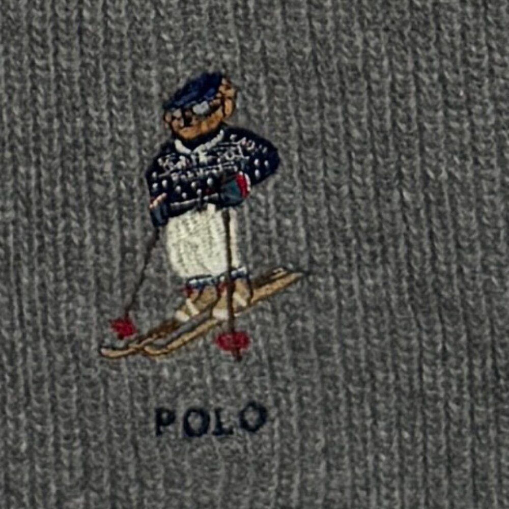 Polo Ralph Lauren Skiing Bear Scarf